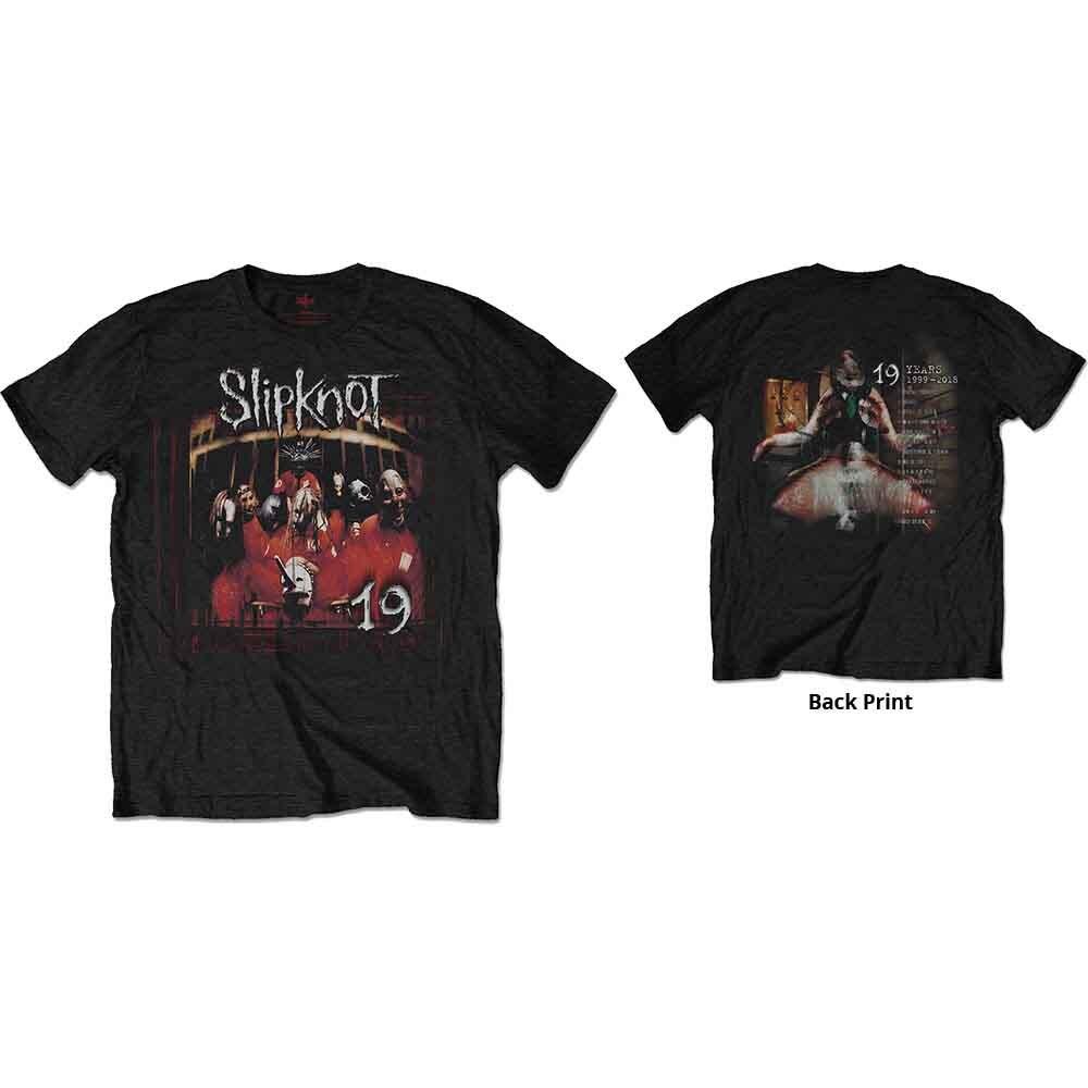 

Slipknot Debut Album 19 Years T-Shirt Black New Unisex T-Shirt S
