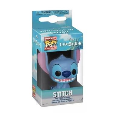 Стич Брелок Pocket Pop Keychain Поп Disney Стич Лило И Стич Lilo and Stitch Stitch Seated 4 См