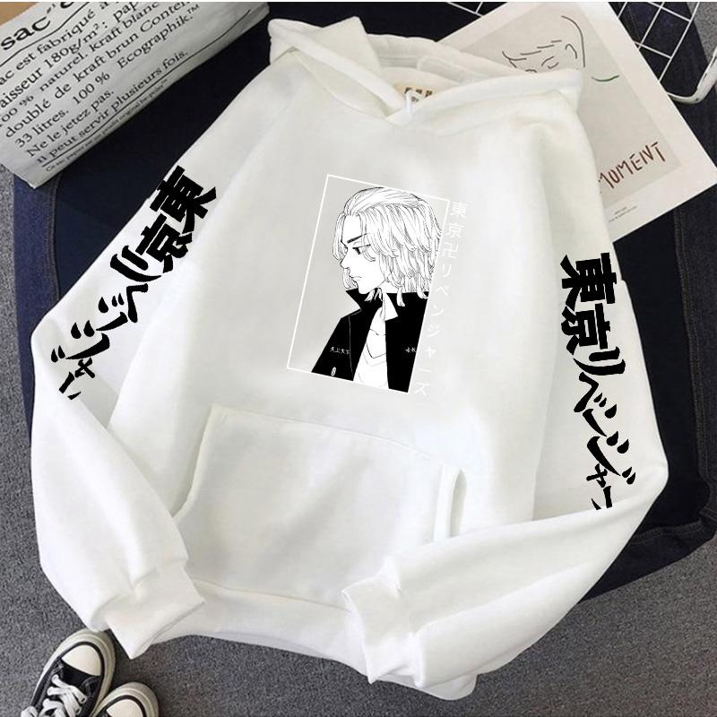 Anime Tokyo Avenger Hoodie Costume Men's Jackets Hooded Coats Casual Sweats Sweatshirts Male Tracksuit Jacket Clothing Outerwear