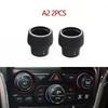 Front Central Console Radio Volume Rotary Knob Air Conditioning Heater Climate Control Button Cover For Jeep Grand Cherokee WK2