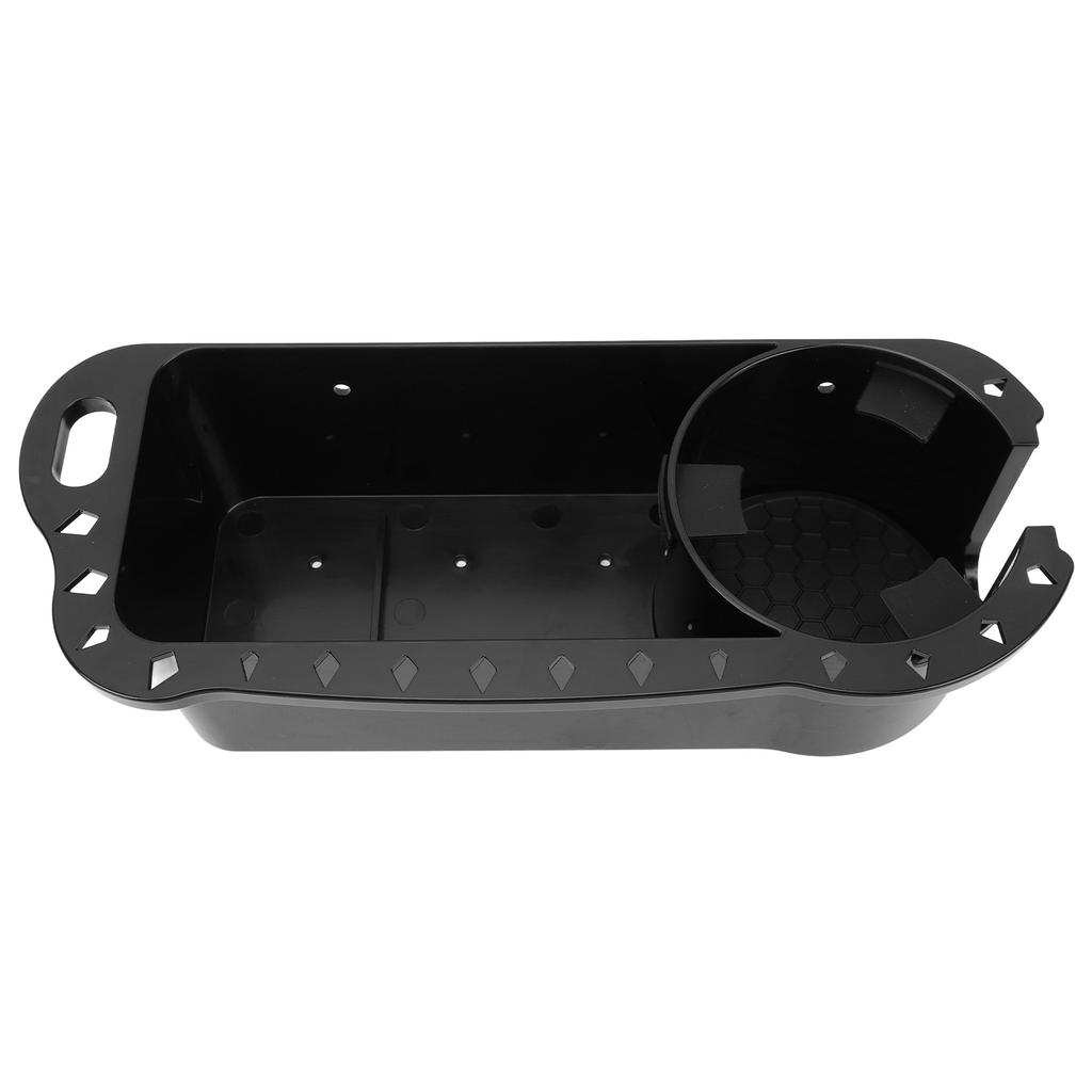 Boat Cup Holder Multifunctional Boat Fishing Accessories Organizer with Rubber Tab for Jon Boat Bass Boat Kayak Pontoon
