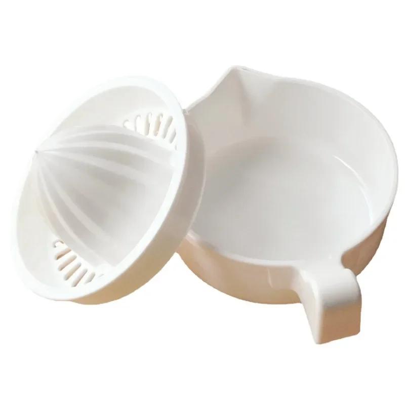 1PC Portable Lemon Orange Manual Juicers Manual Plastic Fruit Tool Kitchen Accessories Tools Citrus Raw Hand Pressed Juice Make