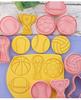 Cookie Cutters with Stamp Football Football 8pcs