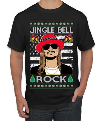 Jingle Bell Rock Rapper Kinder Country Musik Herren T-Shirt