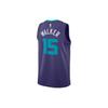 Jordan NBA Statement Edition Striped Lettering & Number Basketball Vest Men Jersey Purple 877199-566