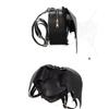 Zaino in Pizzo Trendy ad Ali di Pipistrello Rucksack in PU Daypack Gotico per Shopping e Appuntamenti
