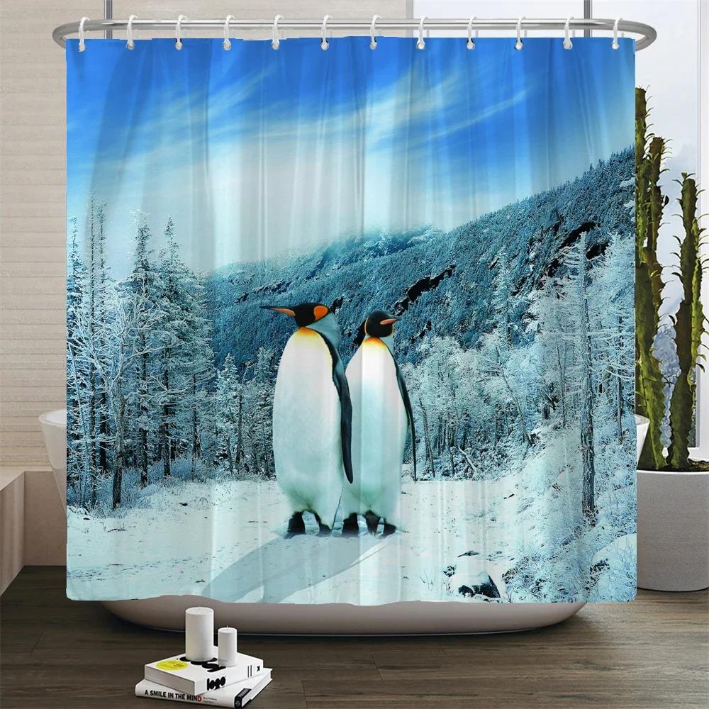 Cat  curtains bathroom  curtain Cute 3D fabric curtain with hooks funny waterproof shower curtain or Mat
