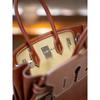 Cross-border first-layer cowhide canvas Shaffy thread oblique needle craft pair bag king platinum 30/35 genuine leather handbag