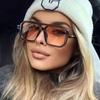Fashion Classic Square Sunglasses Women Men Shades Sun Glasses Female Rectangle Rivet Glasses Uv400