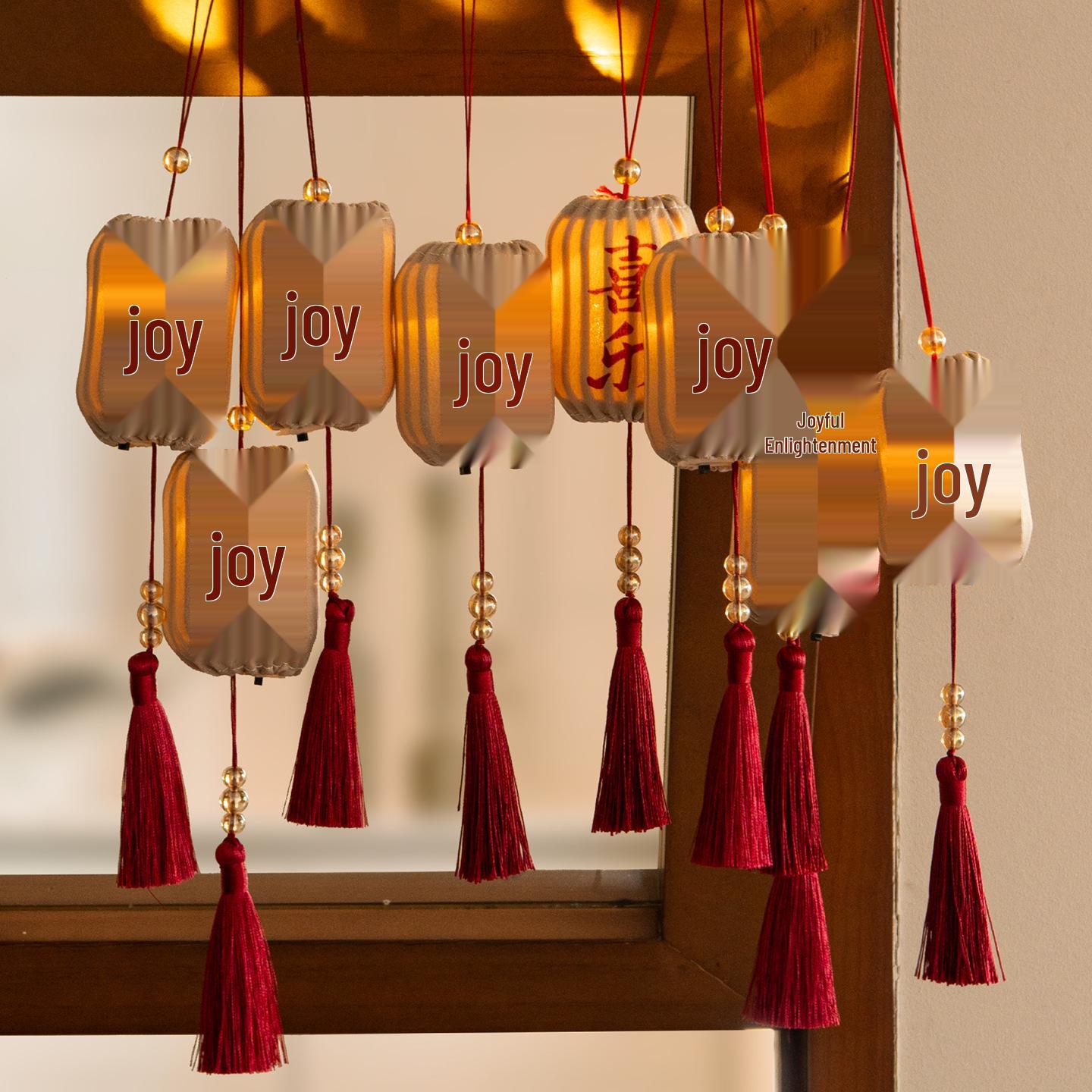 

Украшения в виде фонариков на Дерево к Празднику середины осени: Праздничные подвески в китайском стиле для украшения зелени и дверей