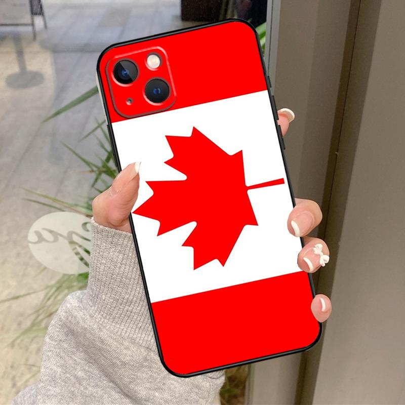 Canada Canadian Flag Case For iPhone 17 Pro Max 15 14 13 12 11 16 Pro Max Plus 12 13 Mini 16e 17 Air Back Cover