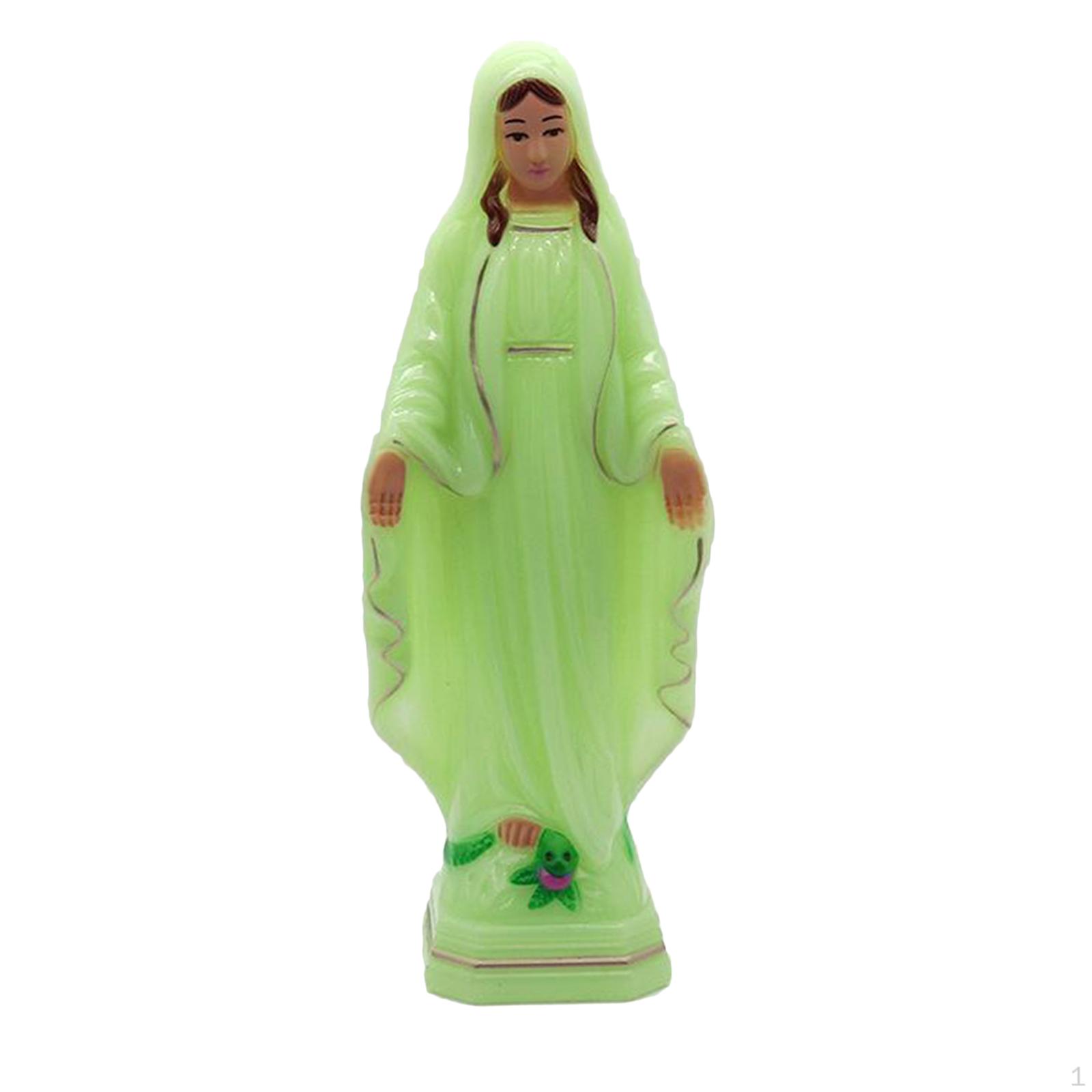 of Grace The Blessed Virgin Mary Plastic Statue, Religious Figurine Figure Statue Gift, Catholic 25x9.5cm A