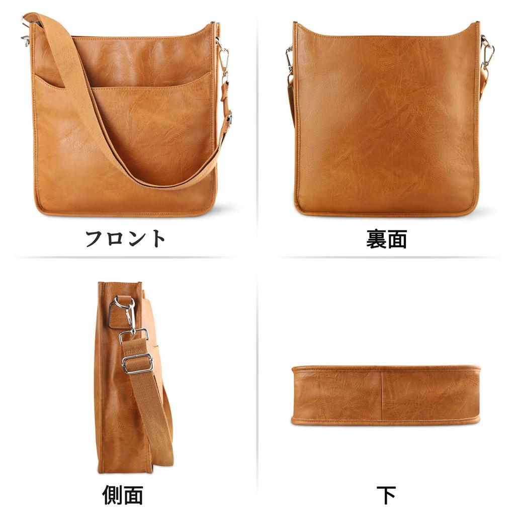 KITATU Shoulder Crossbody Tote Large A4 Crossbody with Storage Perfect for Synthetic Solid Includes Adjustable Shoulder Gift Women's Bag, Bag,