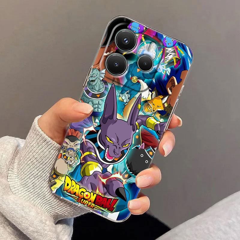 D-Dragon Balls Super Poster Case For Xiaomi Redmi Note 15 14 13 12 11 Pro Plus Cover For Redmi 15C 15 14C 13C Clear Phone Cases