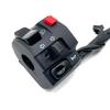 Motorbike Accessories Replacement 22mm Switches Universal Horn Button Turn Signal Warning Light Switches Easy Installation