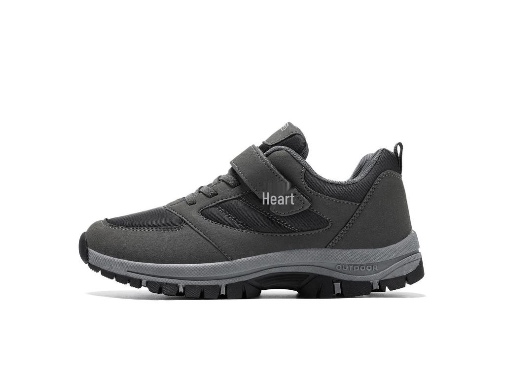 Scarpe da passeggio unisex con velcro Primavera 2026 per mezza età e anziani - Stile casual di coppia