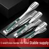 304 Stainless Steel Korean BBQ Tongs - Bread & Steak Buffet Tongs for Outdoor Cooking