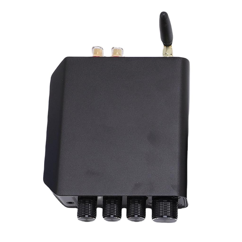 Stereo Amplifier Bluetooth 5.4 USB AUX Input 2 Channel 50Wx2 HiFi Amp for MP3 WAV WMA APE FLAC US Plug