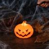 Halloween Pumpkin Lantern Lantern, Spooky Handheld Light Up Ambiance Lamp for Party Favors, Outdoor Indoor Decor Festive Lighting