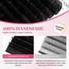 XIUSUZAKI Classic Individual Eyelashes Extensions Soft Natural Matte Black Classic Volume Lashes Extensions Supplier