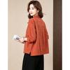 D.F.DEAR Women's Embroidered Floral Cotton Long-Sleeve Shirt