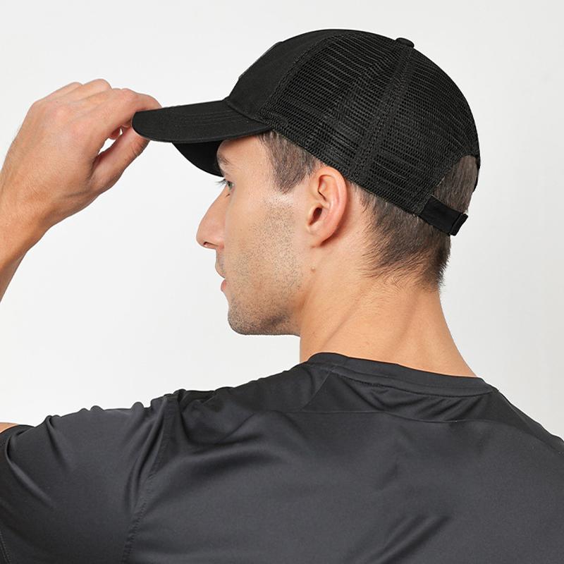 Pălărie de Soare de Vară pentru Bărbați, din Plasă Respirabilă, Camuflaj de Exterior, Șapcă de Baseball Brodată