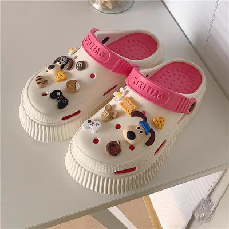 Women's Height-Boosting DIY Closed-Toe Platform Sandals