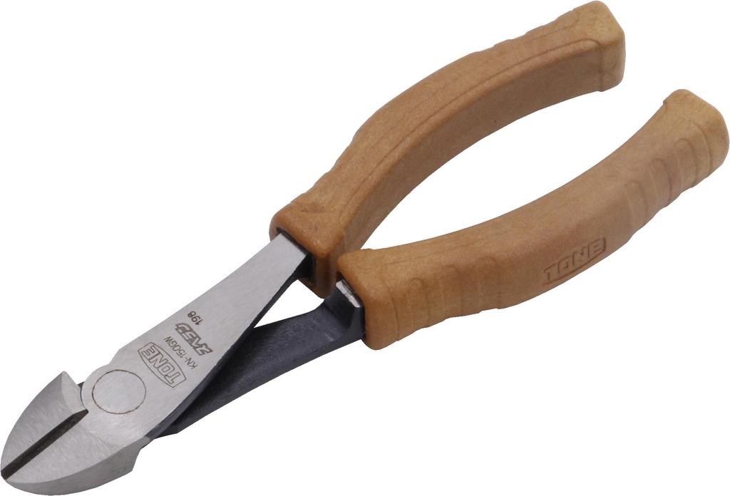 TONE Nippers Total Length 164mm Heavy-Duty KN-150GW,