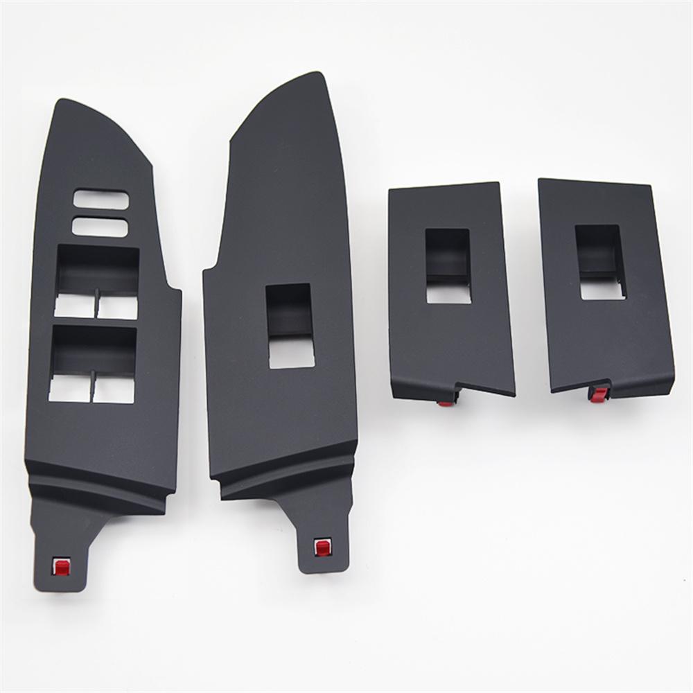 4Pcs/Set Car Window Switch Panel Cover Trim LHD Fit for Toyota Corolla 2014 -2018