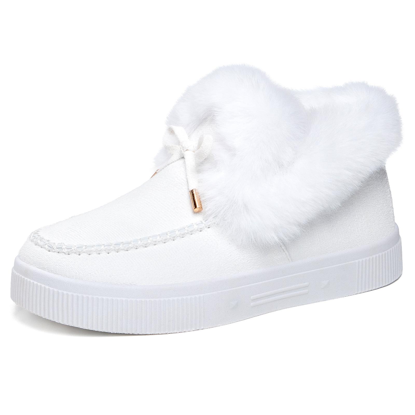 

The New Cotton Shoes Are Versatile, with Added Fleece and Thickened Snow Boots and Anti-slip Cotton Boots 43