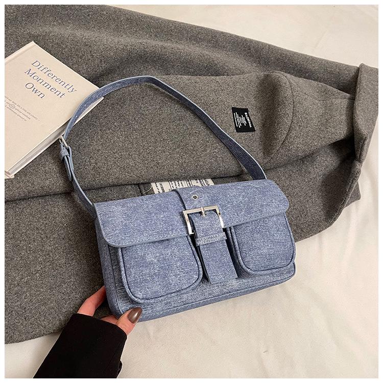 

Женская повседневная сумка кроссбоди под мышкой на весну 2025 года - Нишевая дизайнерская сумочка