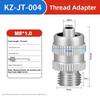 Brass Syringe Connector M4 M5 M6 M8 Thread Pneumatic Adapter Durable Needle Adapter  For Breeders