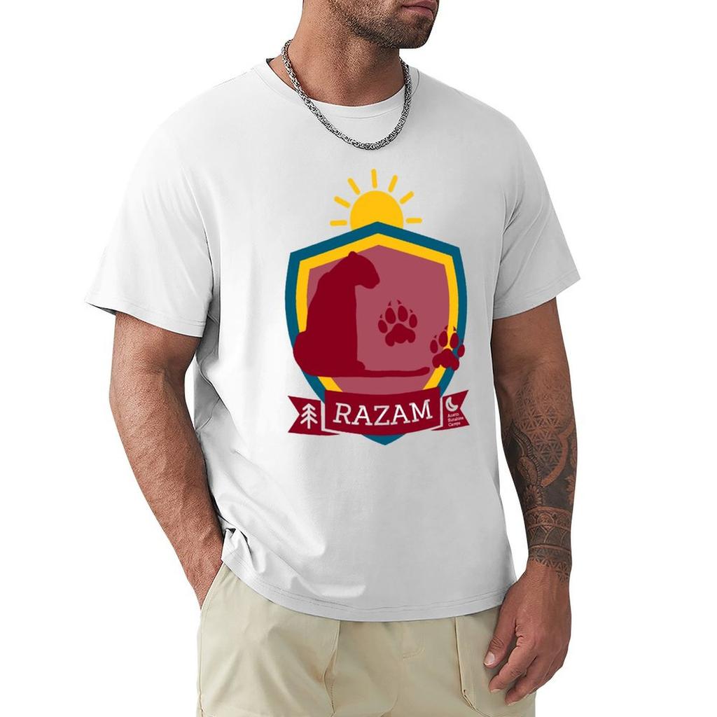 Asc Razam Team Crest Tshirt Basic Simple Casual Short Sleeve Tee