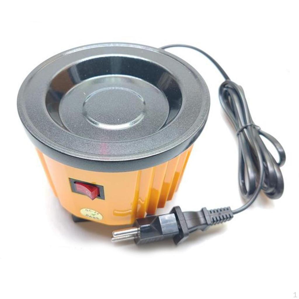 Glue Pot 100W Electric Melting for Beginners DIY Projects Countertop Yellow