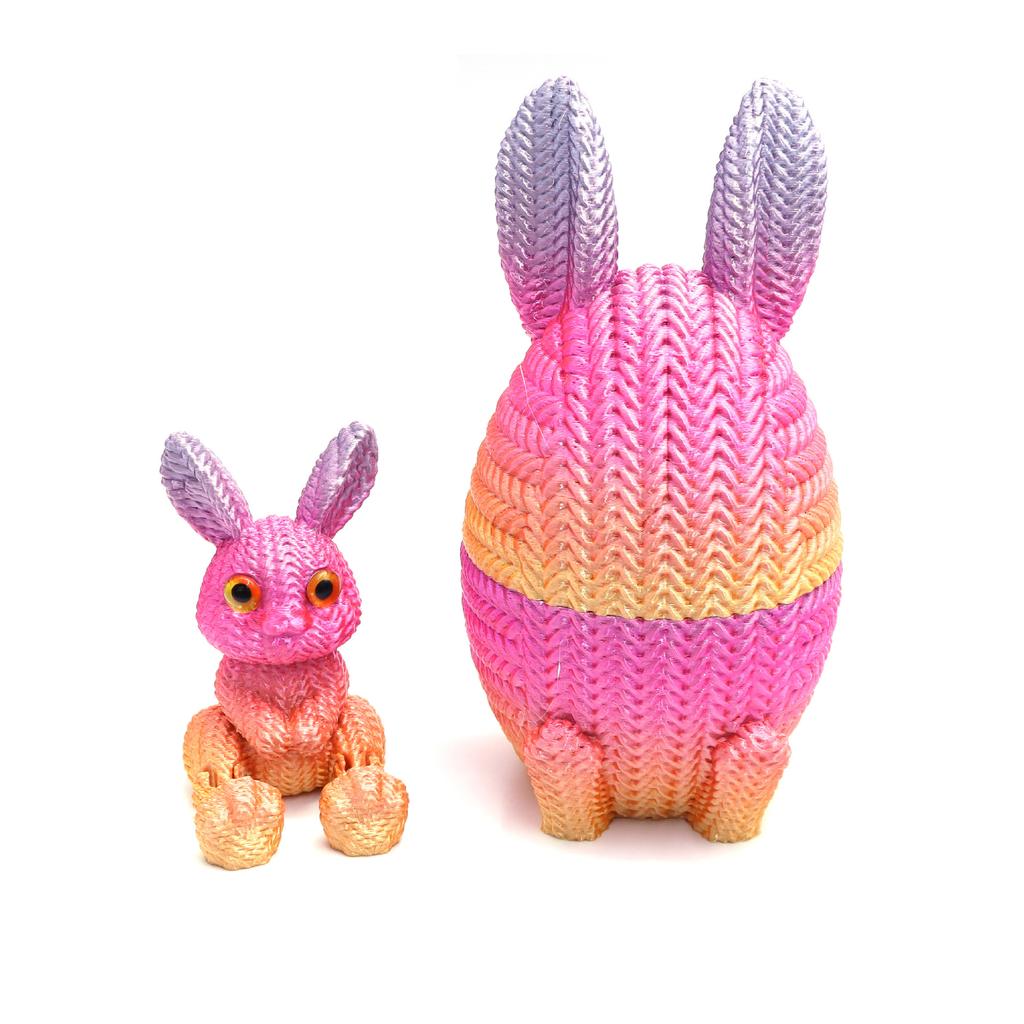 3D Printed Easter Eggs Easter Tabletop Decoration Classroom Prize Supplies For Bookcase Window Sill Bookshelf Display Cabinet