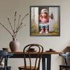 Girl 5D DIY Full Drill Round Diamond Painting Kit for Home Wall Decoration