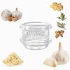 Multifunctional Garlic Press Transparent Ginger Grinding Masher Garlic Masher  Kitchen Accessories