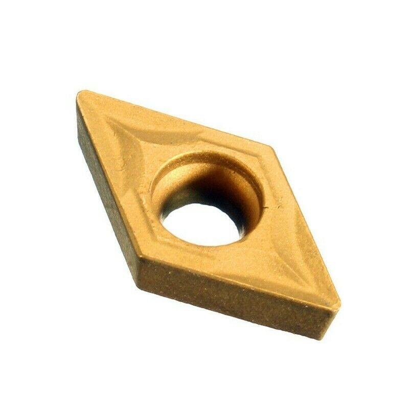 10 ks DCMT070204 YBC251 Břitové destičky Zlaté Karbidové Vložky CNC Soustružnický Nůž