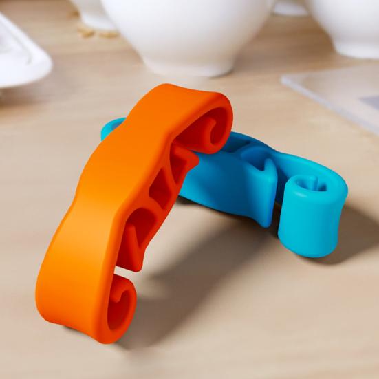 Grocery Bag Carrier Heavy Duty Plastic Bag Organizer Rack Weak Hands Pain Relief Bag Grabbers for Mommy Shopping Bags Groceries Clothing