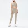 Anta Comprehensive Training Series Solid Color Yoga Fitness Sports Underwear Women Underwear Beach-Color 962337104-1