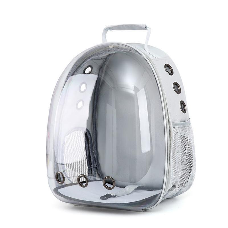 Pet cat carrier with a transparent window a portable outdoor baga spacious cat carrier,and a breathable, large-capacity backpack