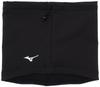 Mizuno Tech Shield Neck Training Free Size Warmer, Wear, Windproof, Water-Repellent, Black, 32JYA705,