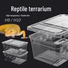 H-Series Reptile Habitat: Spider, Gecko, Lizard, Scorpion, Frog, Centipede, Turtle Breeding Box