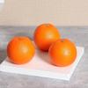 5Pcs Artificial Oranges Simulation Fruits Set Fake Fruit For House Kitchen Festive & Party Decoration, Pography Props
