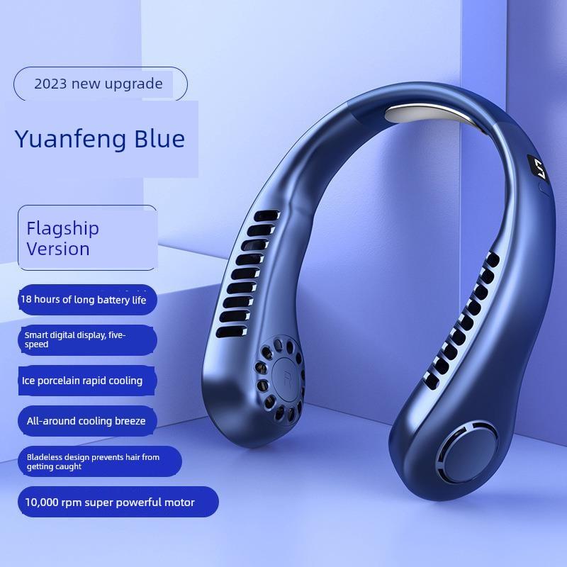 2026 New Model Outdoor Office-Specific Neck-Hanging Fan, Portable Mini Fan with Ultra-Long Battery Life