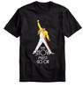 The Show Must Go On. Freddie Mercury Classic T-Shirt 100% Cotton O-Neck Summer Short Sleeve Casual Mens  Oversized T Shirt
