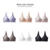 Plus Size Seamless Bra Jelly Support Push Up Comfortable Breathable No Underwire