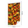 Gold and ochre stained glass wallpaper for living room and bedroom 50x1000