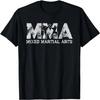Vintage Mixed Martial Arts MMA T-Shirt,100% Cotton
