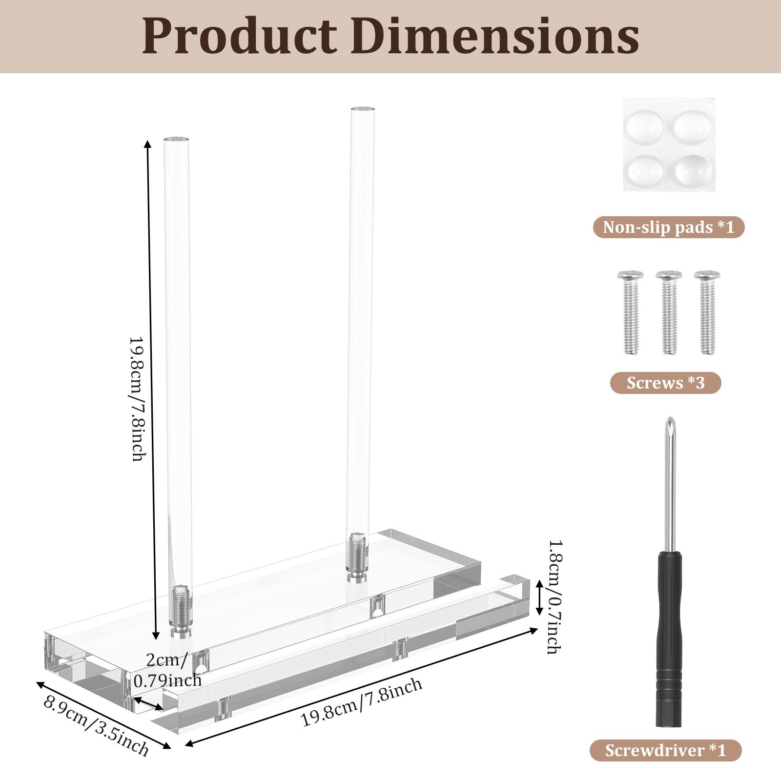 

Acrylic Book Display Stand Transparent Desktop Showcase Holder for Vinyl Record Book Photo Frame Ornament Collection Stand прозрачный